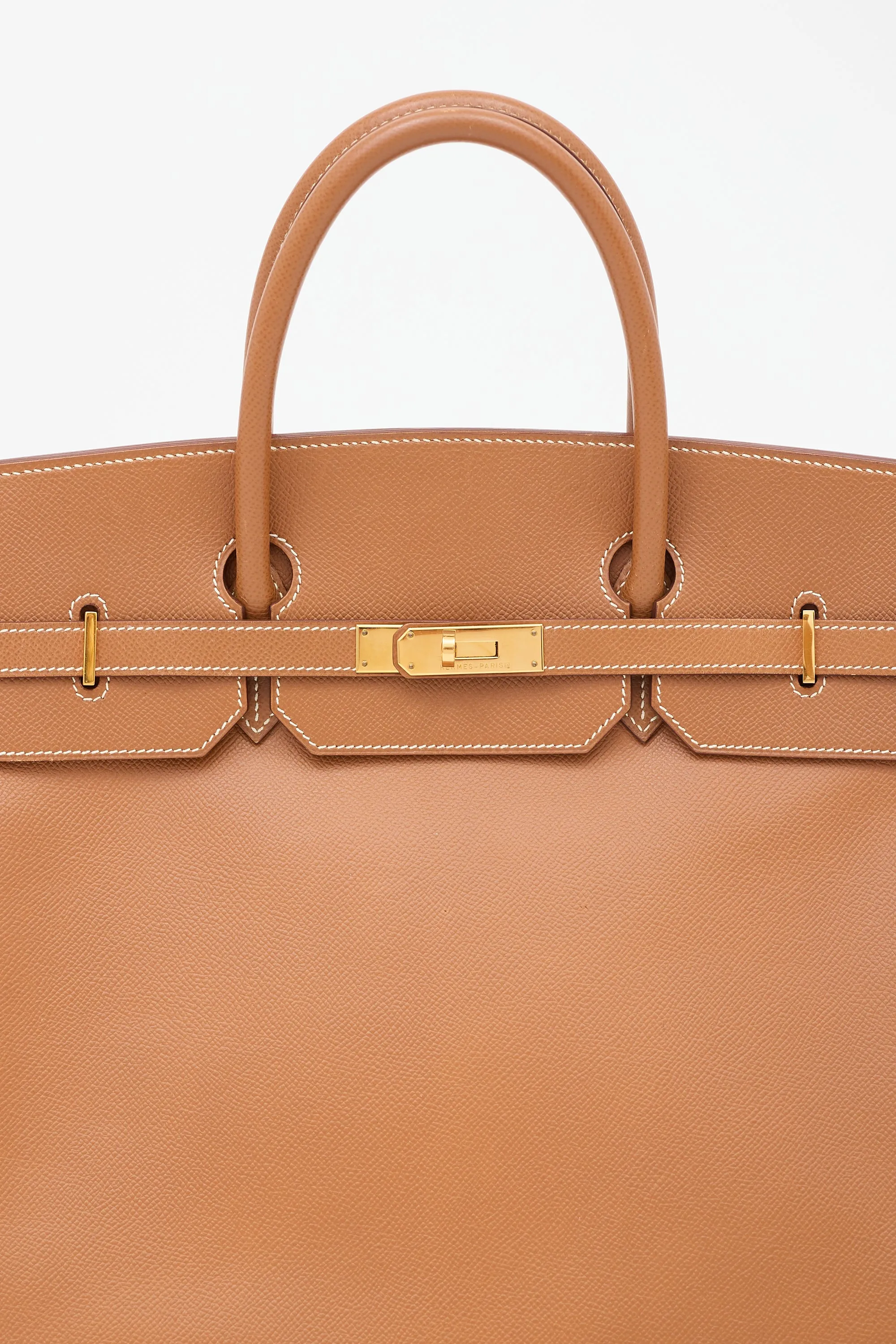 2001 Gold Clemence Leather Birkin 40 Bag
