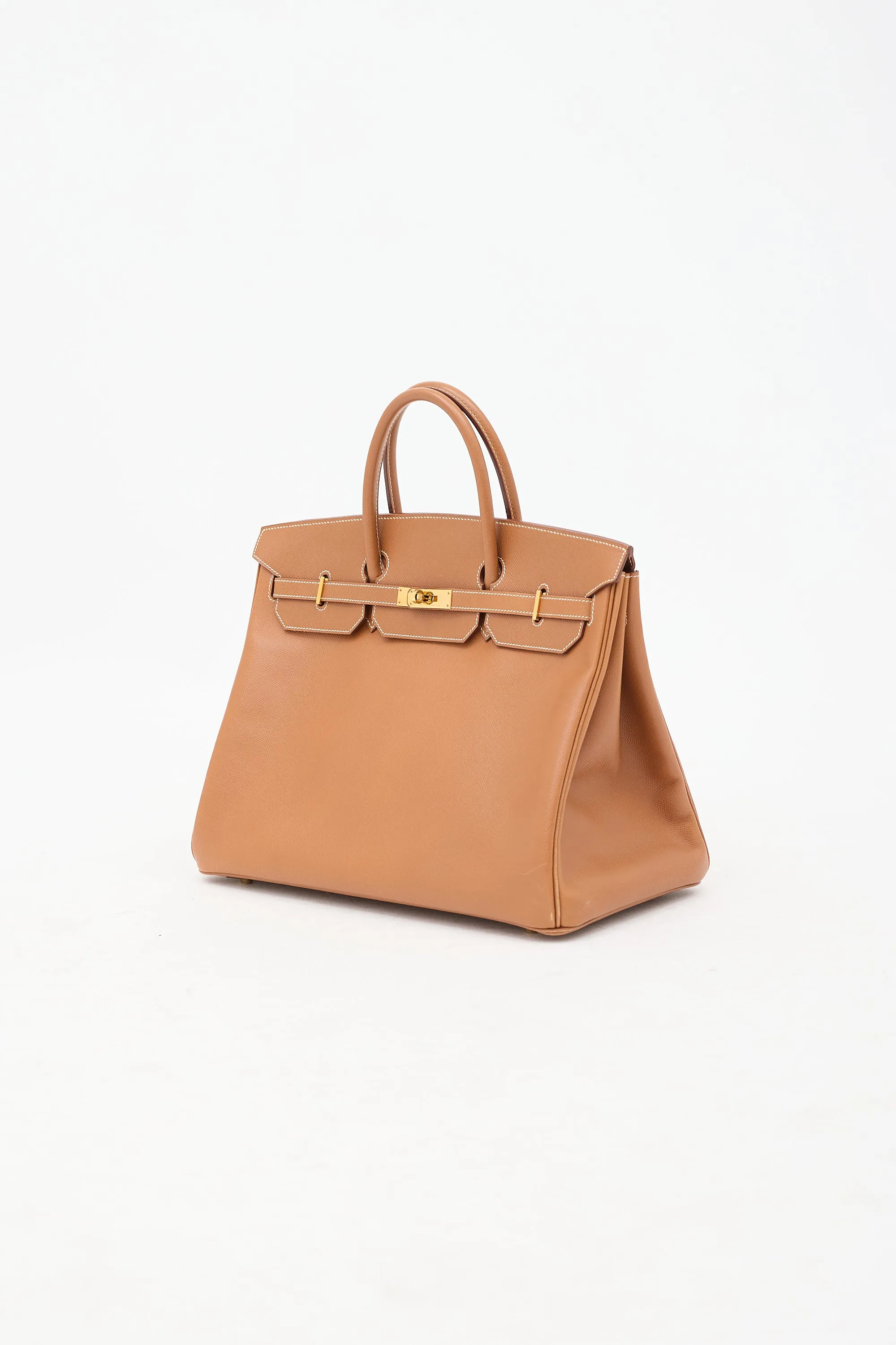 2001 Gold Clemence Leather Birkin 40 Bag