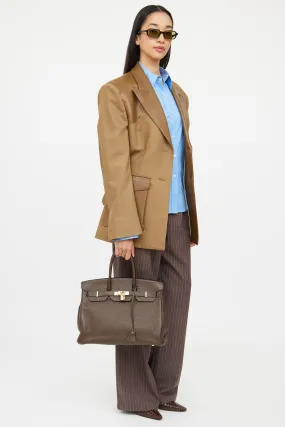 2014 Cocoa Togo Birkin 35 Bag