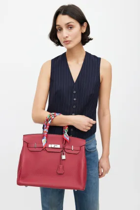 2016 Rouge Grenat Togo Birkin 35 Bag