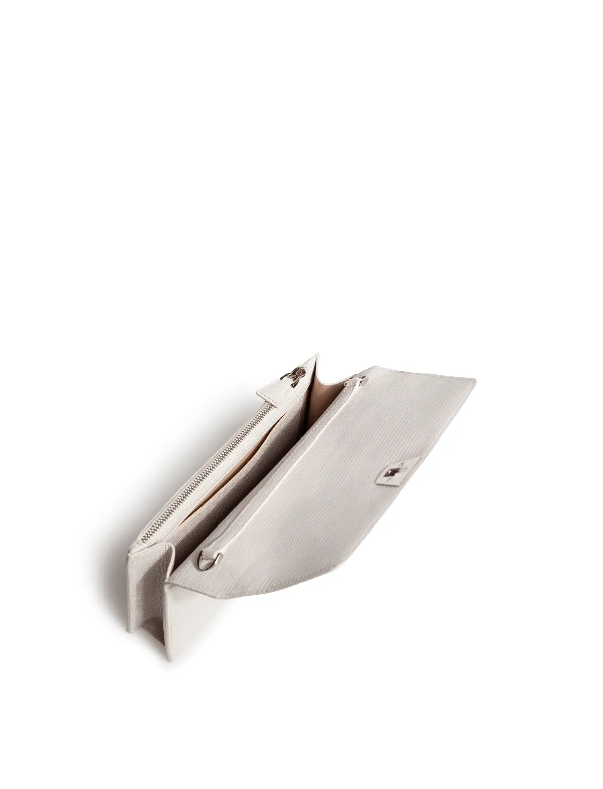 Anouk Envelope Bag With Shiny Lizard Finish