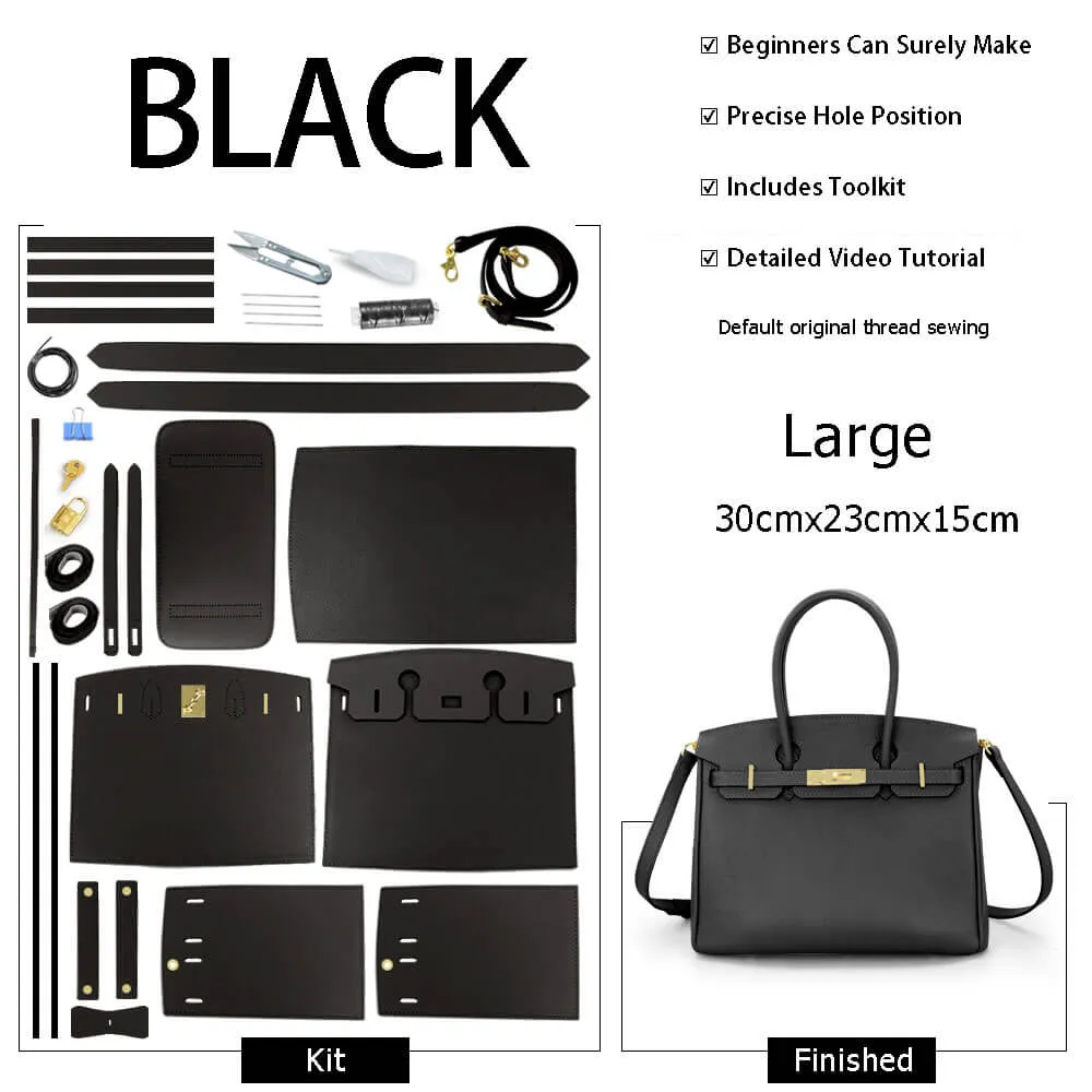 BABYLON™ Birkin Bag Oblique Pricked Hole DIY Kit