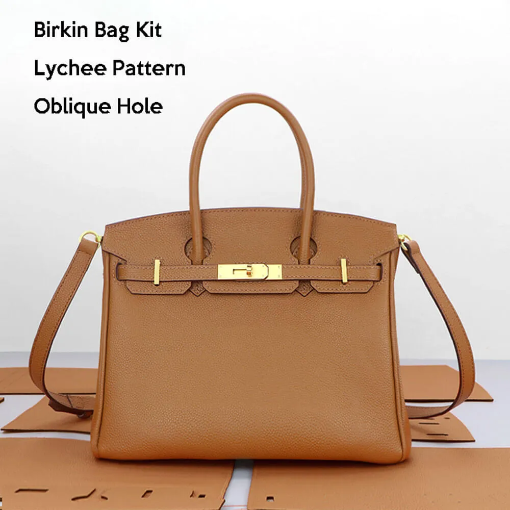 BABYLON™ Birkin Bag Oblique Pricked Hole DIY Kit