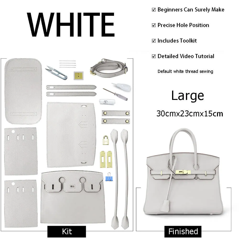 BABYLON™ Birkin Tote Bag DIY Leather Handbag Kit