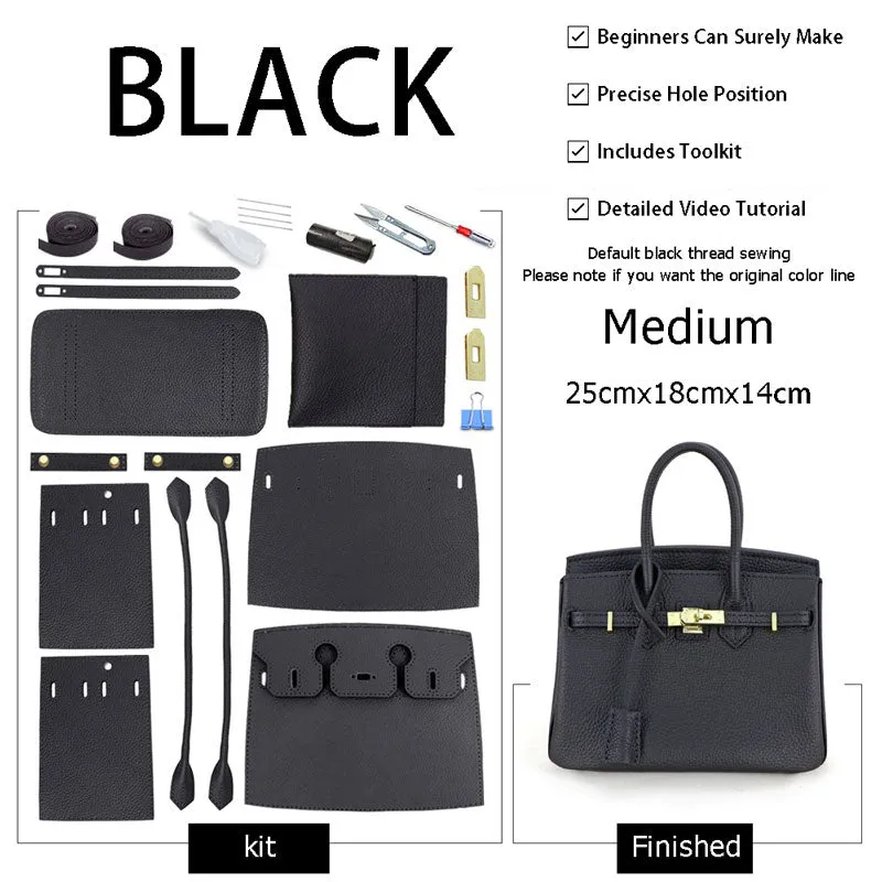 BABYLON™ Birkin Tote Bag DIY Leather Handbag Kit