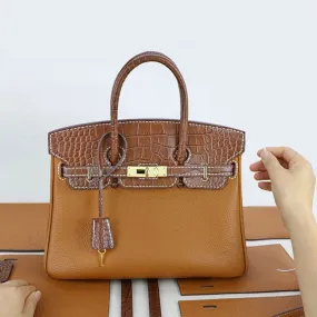 BABYLON™ Birkin Tote Bag DIY Leather Handbag Kit