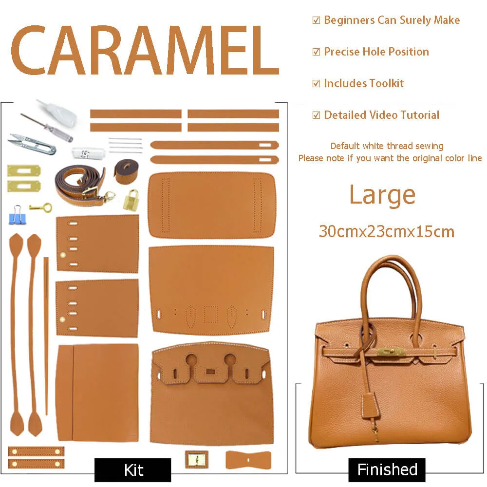 BABYLON™ Birkin Tote Bag DIY Leather Handbag Kit