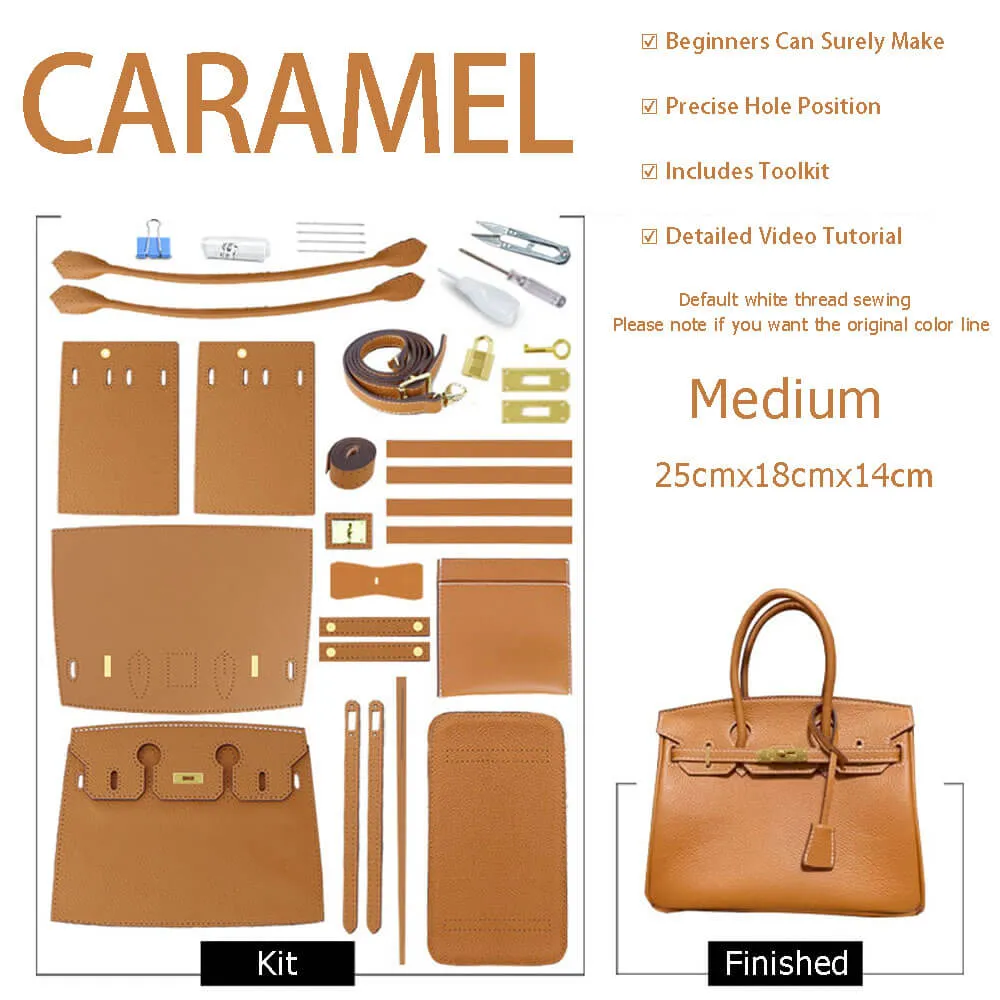 BABYLON™ Birkin Tote Bag DIY Leather Handbag Kit