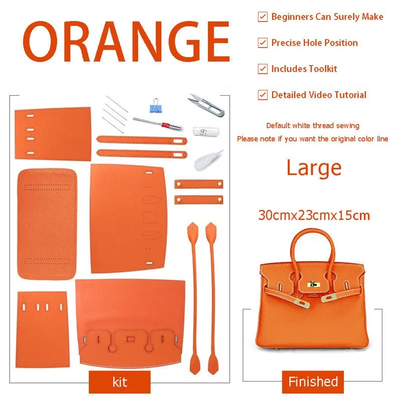 BABYLON™ Birkin Tote Bag DIY Leather Handbag Kit