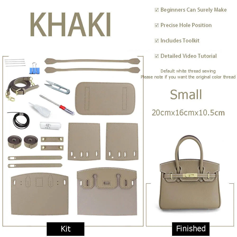 BABYLON™ Birkin Tote Bag DIY Leather Handbag Kit