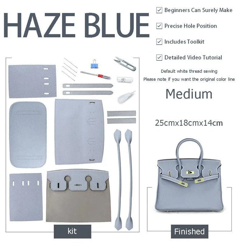 BABYLON™ Birkin Tote Bag DIY Leather Handbag Kit