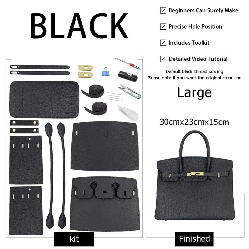 BABYLON™ Birkin Tote Bag DIY Leather Handbag Kit