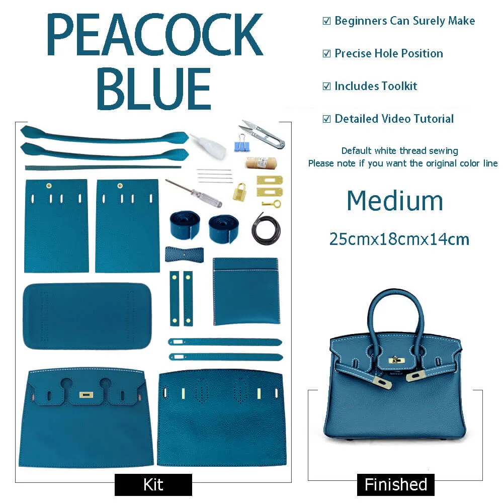 BABYLON™ Birkin Tote Bag DIY Leather Handbag Kit