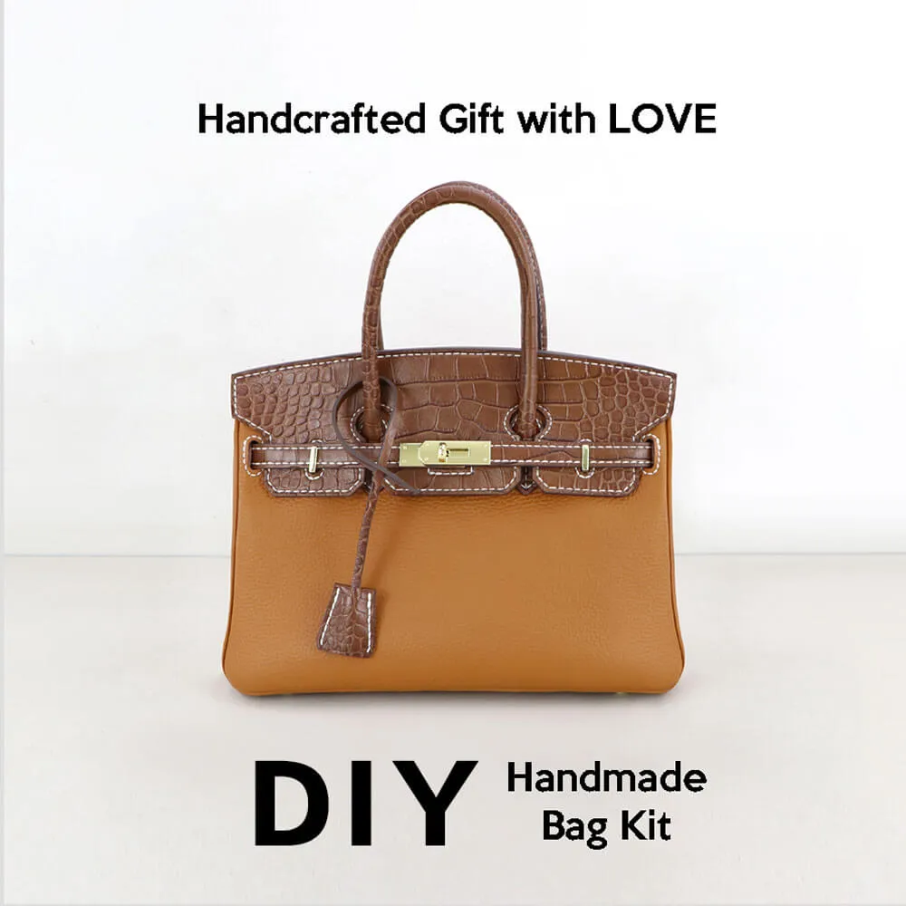BABYLON™ Birkin Tote Bag DIY Leather Handbag Kit