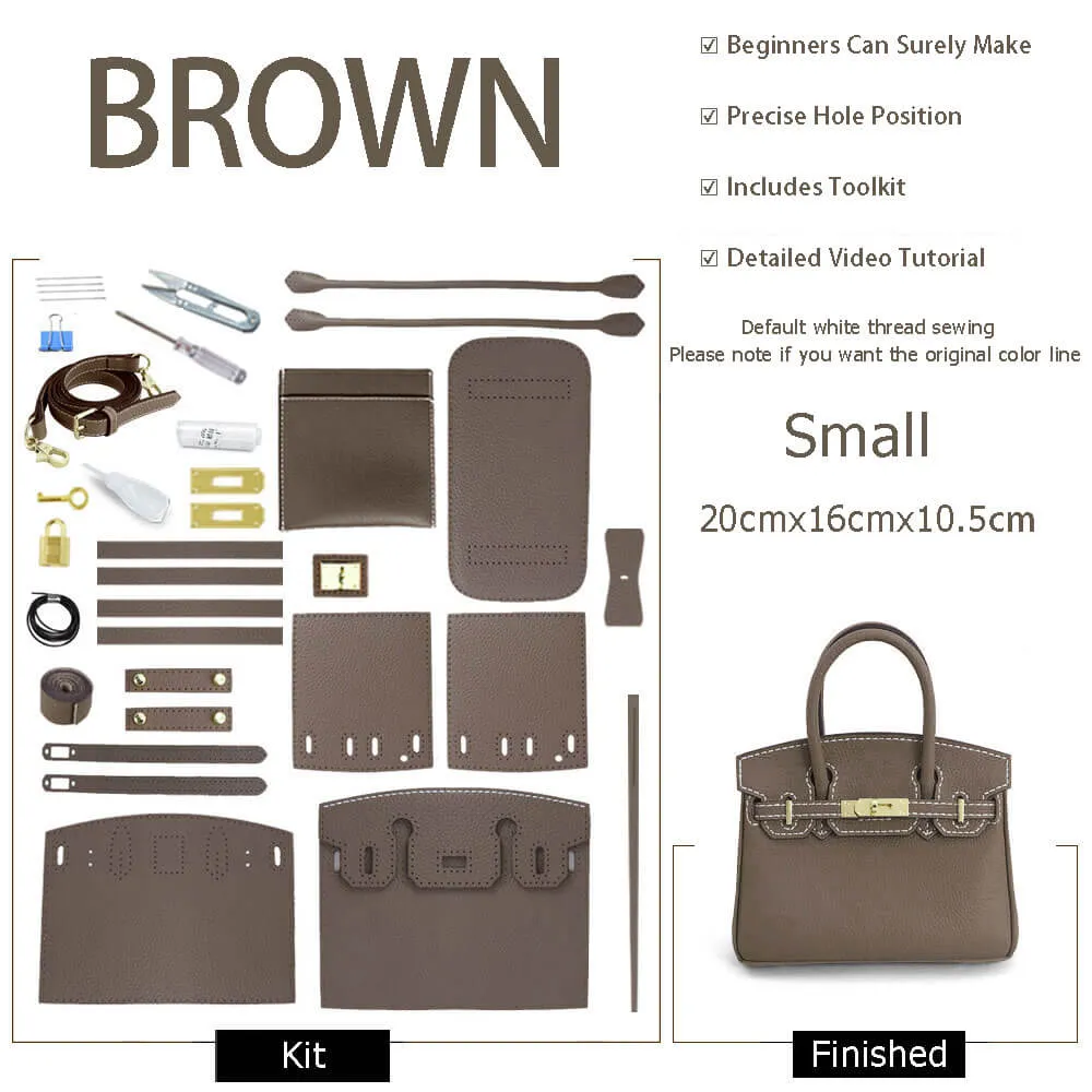 BABYLON™ Birkin Tote Bag DIY Leather Handbag Kit