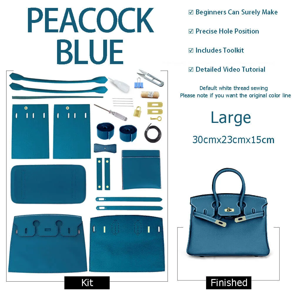BABYLON™ Birkin Tote Bag DIY Leather Handbag Kit