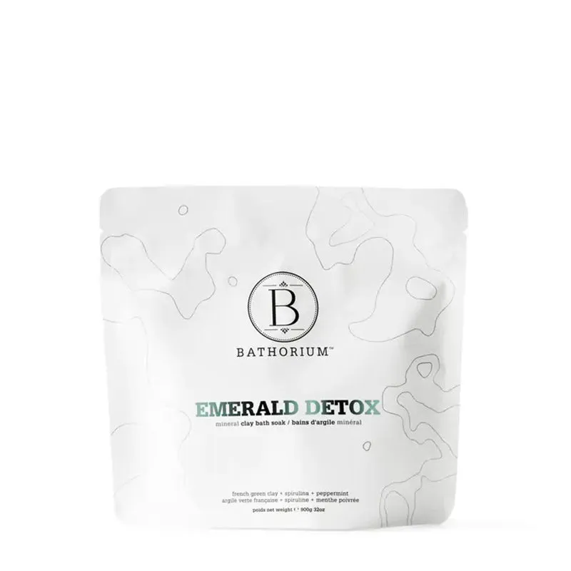 BATHORIUM | Emerald Detox Clay Mineral Soak