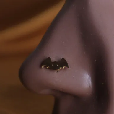 Cute Bat Nose Stud Body Piercing Jewelry