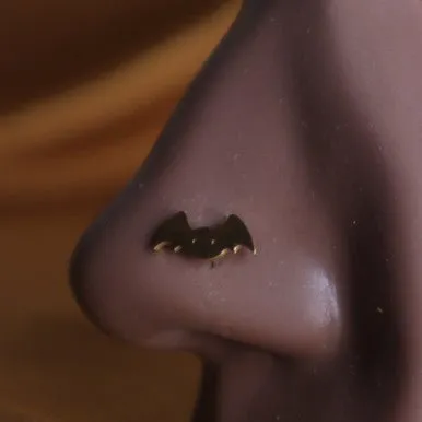 Cute Bat Nose Stud Body Piercing Jewelry