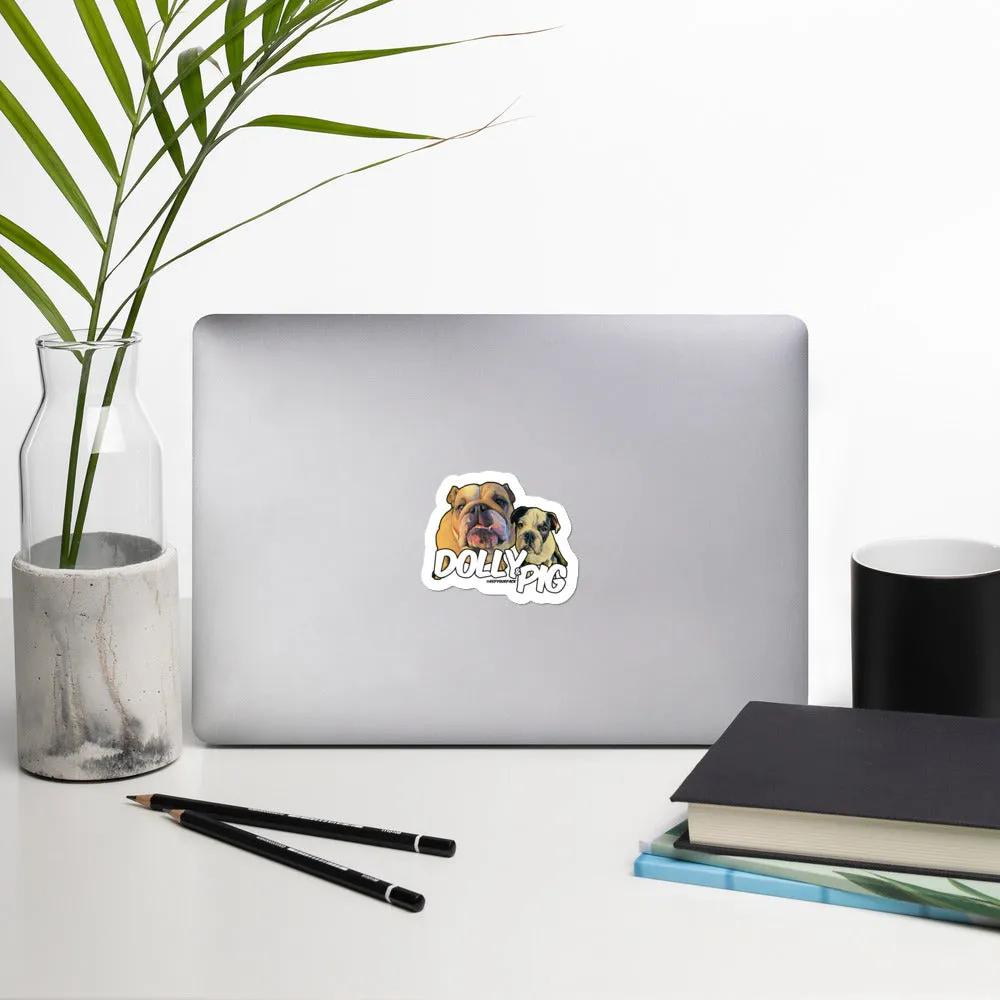 Dolly & Pig Bubble-free stickers