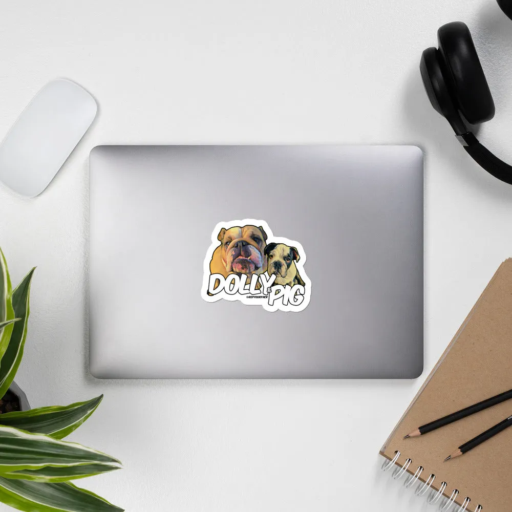 Dolly & Pig Bubble-free stickers