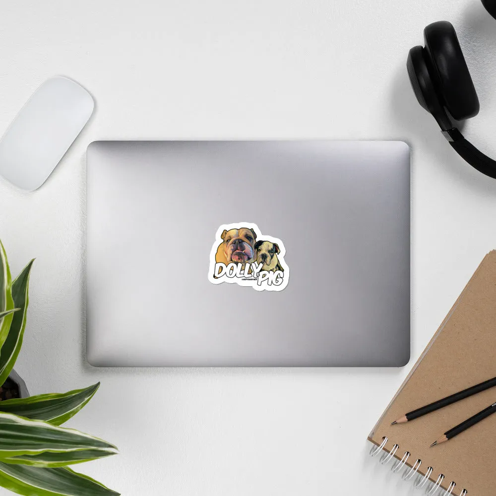 Dolly & Pig Bubble-free stickers