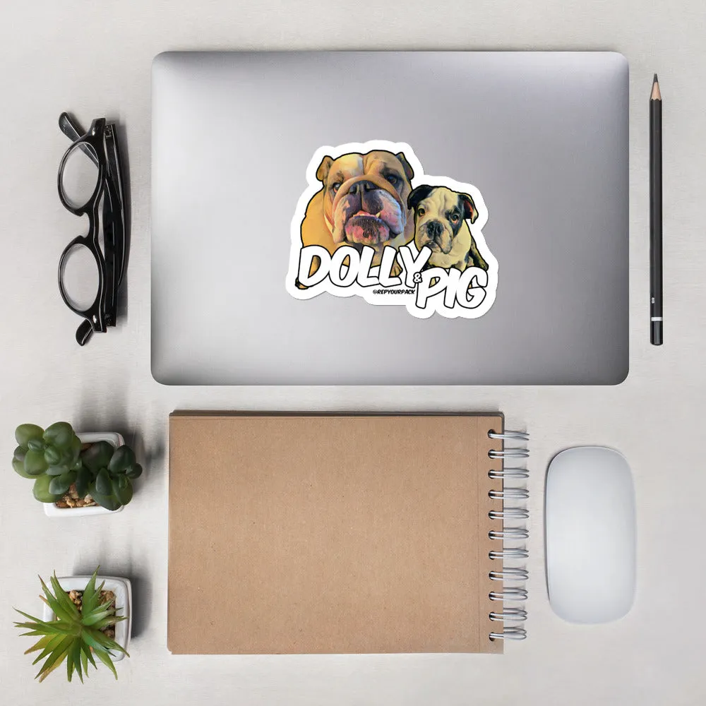 Dolly & Pig Bubble-free stickers