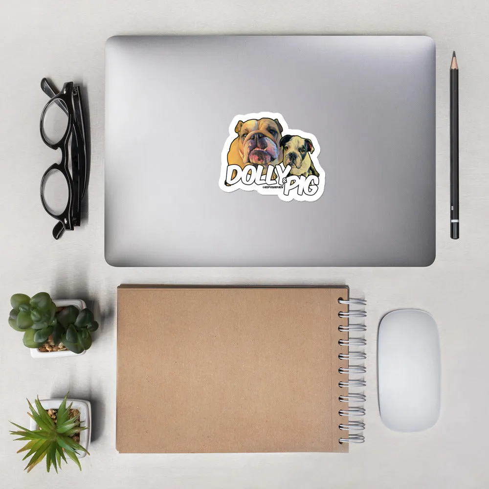 Dolly & Pig Bubble-free stickers
