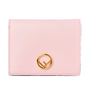 Fendi Bifold Wallet 8M0387 A18B F0NVJ Soft Leather Peonia