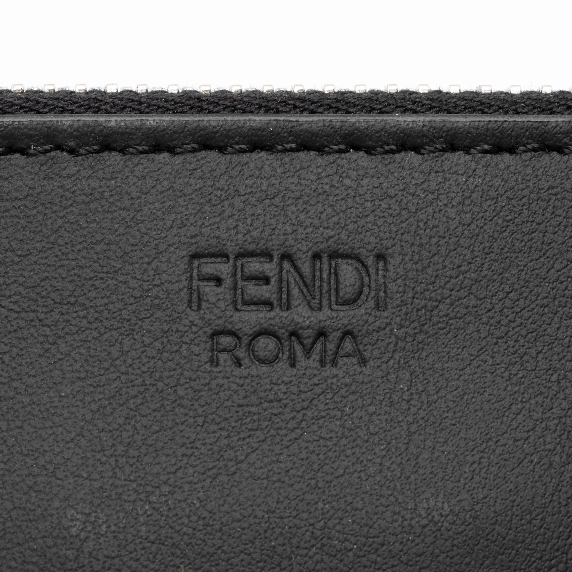 Fendi Calfskin Love Vocabulary Pouch (SHF-23921)