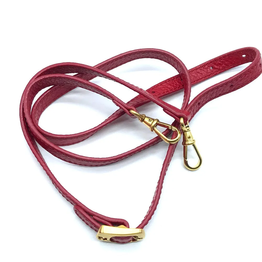 FENDI Handbag 8BL114 leather Red Mini Boston Duffel bag chameleon Women Used