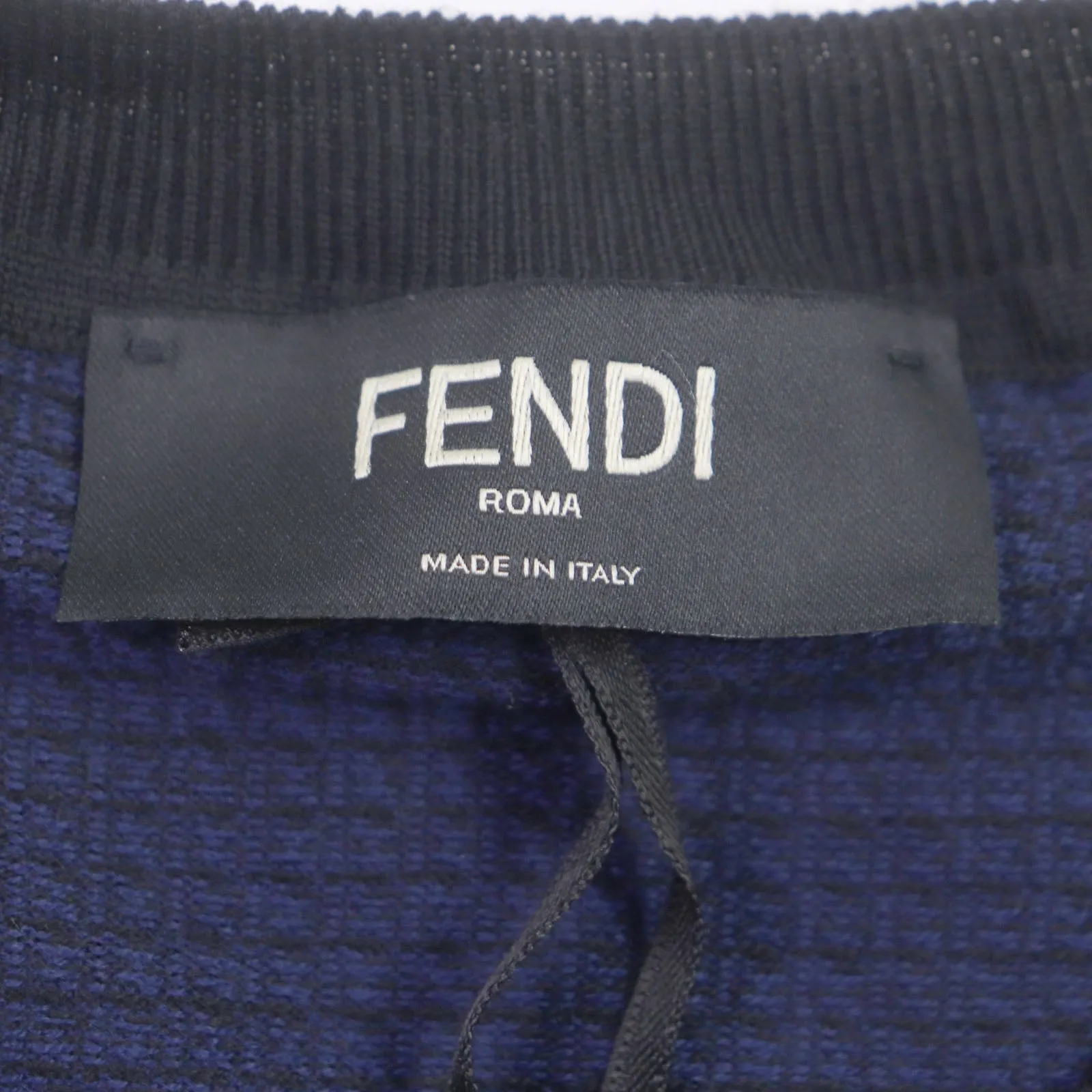 FENDI knit FZY078 wool Navy 52
