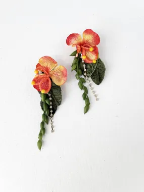 garden party earrings - luau