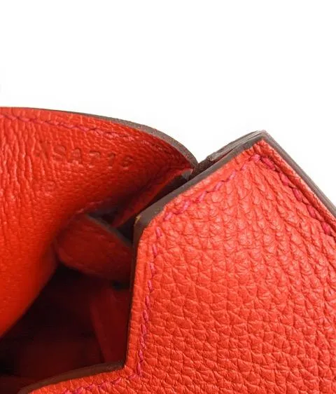 Hermès Birkin 25cm Geranium