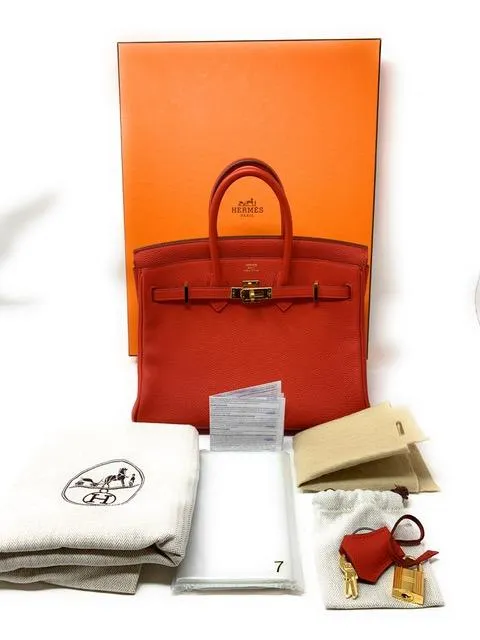 Hermès Birkin 25cm Geranium