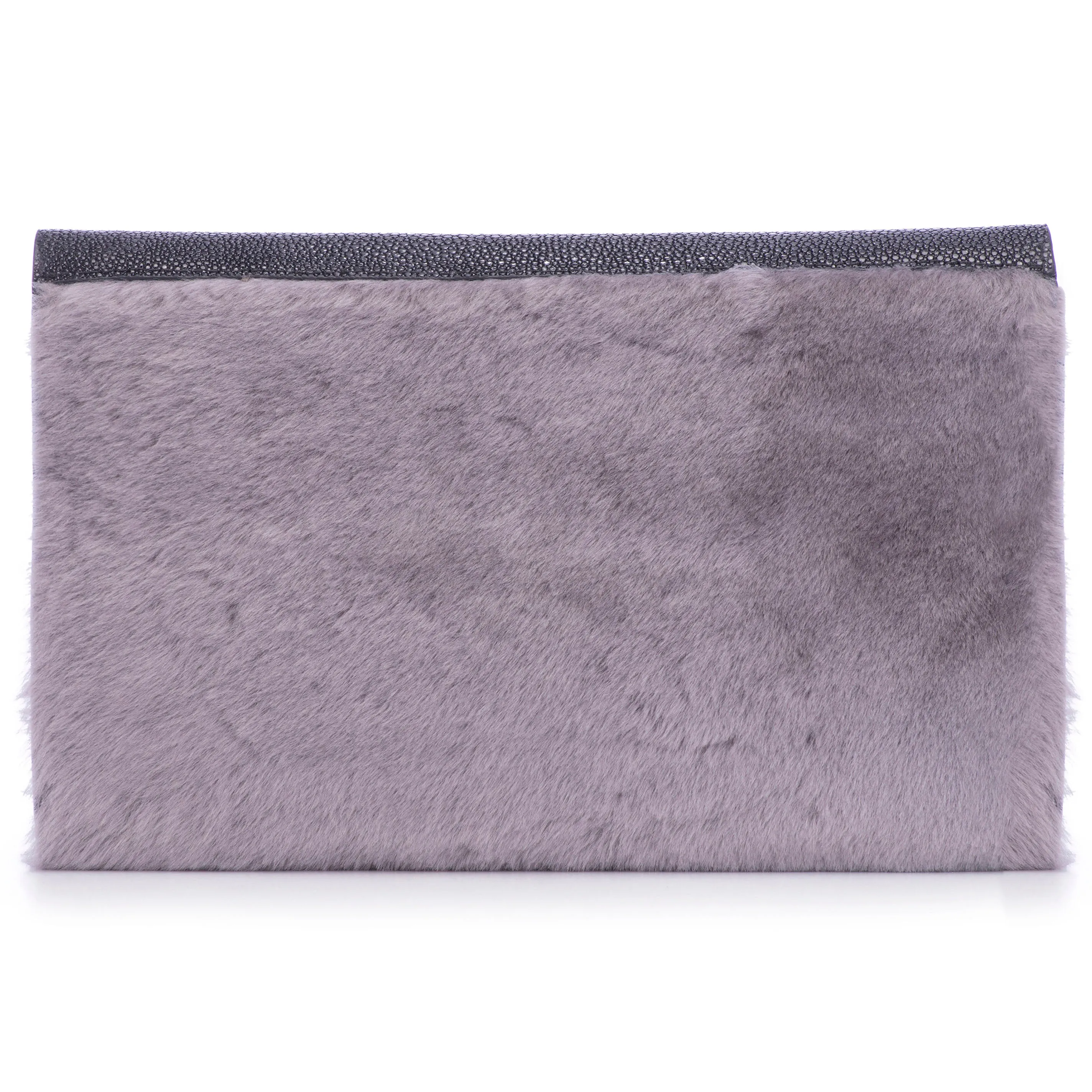 Holly  Large Fold Top Clutch with Chain