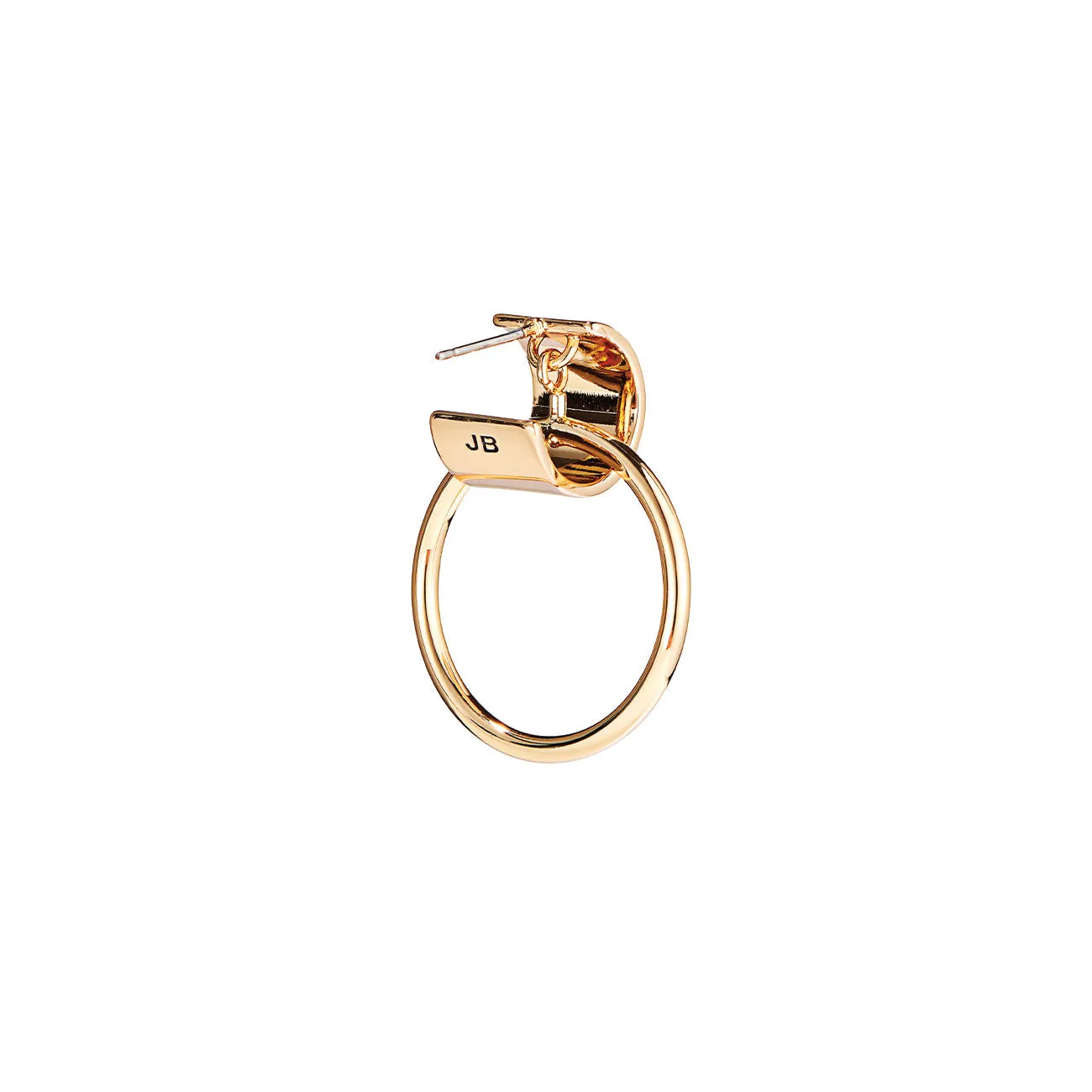 Kylie Jenner in Linked Hoops