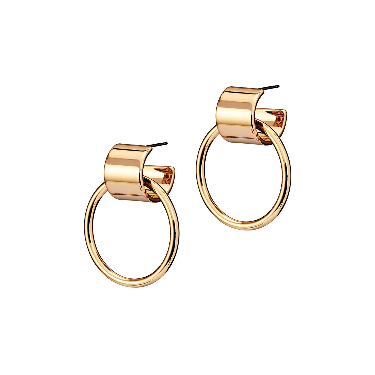Kylie Jenner in Linked Hoops