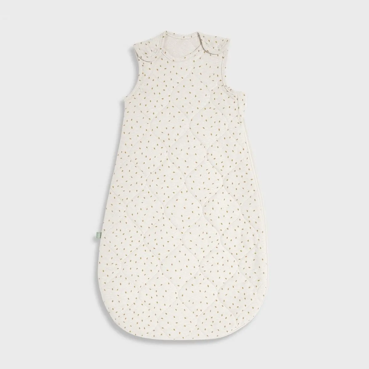 Little Green Sheep Organic Baby Sleeping Bag, 2.5 Tog - Linen Rice (6-18m)