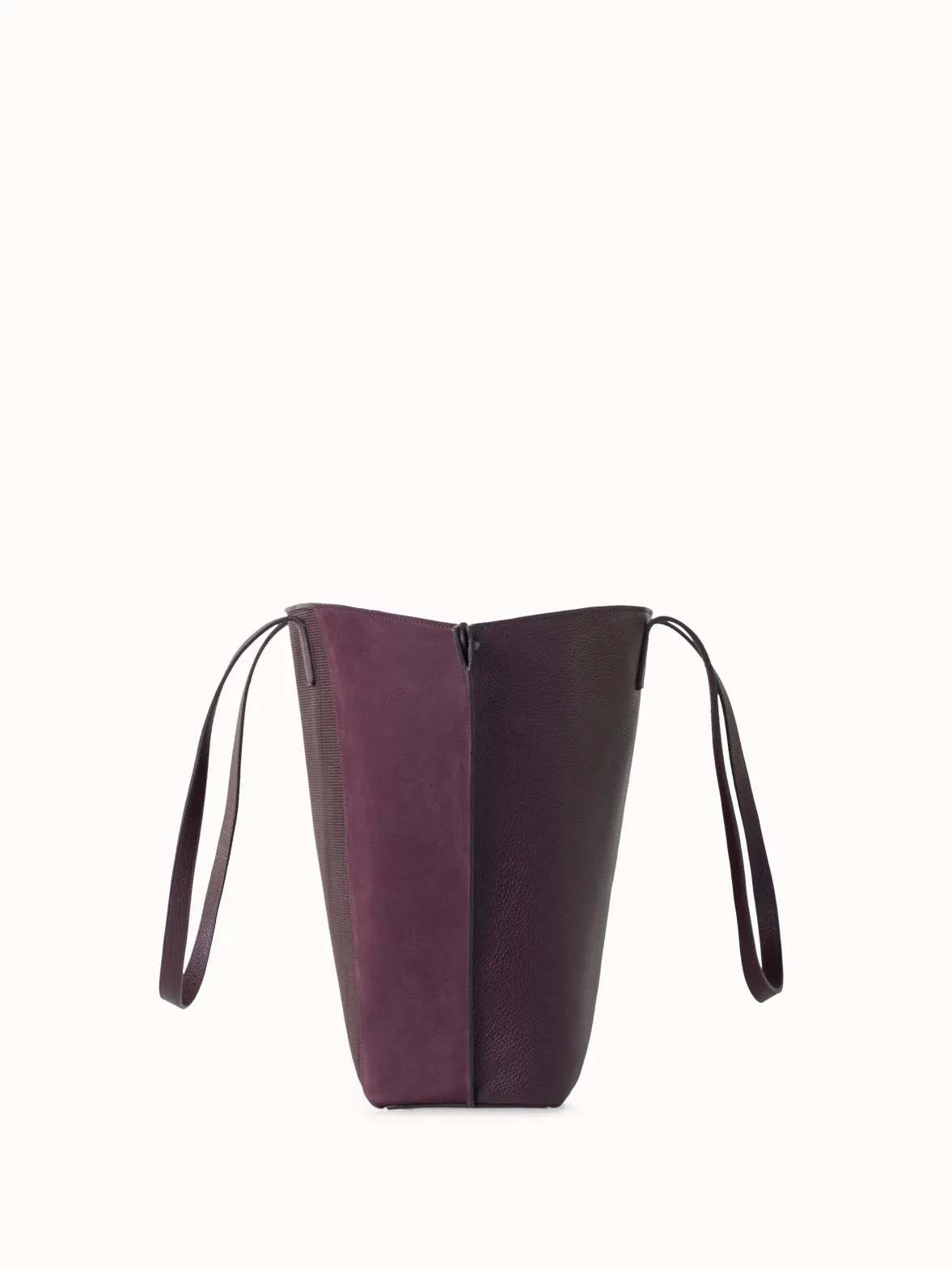 Medium Ai Schultertasche aus Rosshaar und Leder