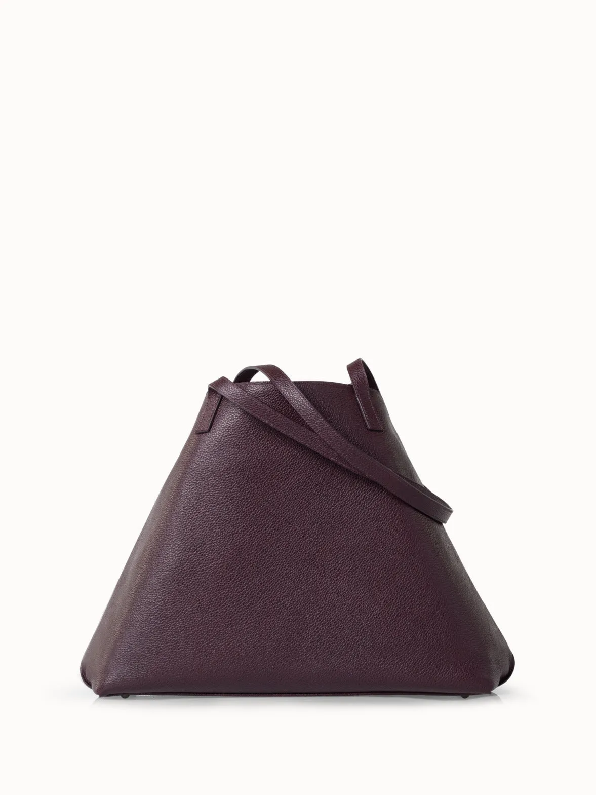 Medium Ai Schultertasche aus Rosshaar und Leder