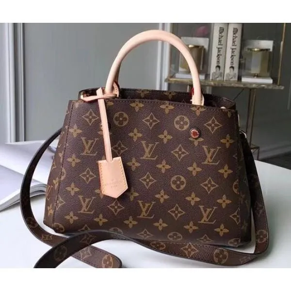 Monogram Canvas Montaigne Bb Bag M41055