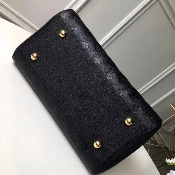 Monogram Empreinte Leather Montaigne Mm Bag M41048 Noir