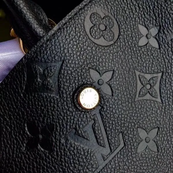 Monogram Empreinte Leather Montaigne Mm Bag M41048 Noir