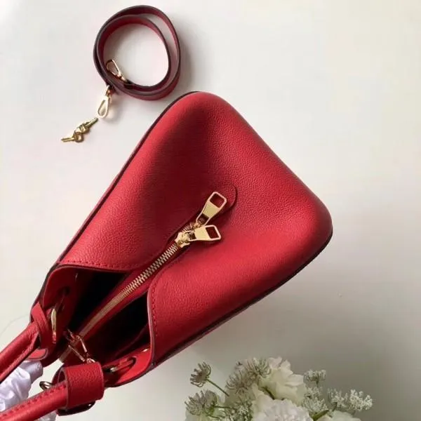 Monogram Empreinte Leather Montaigne Mm Bag M41194 Cerise