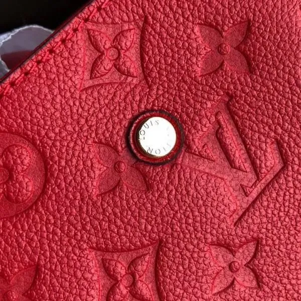 Monogram Empreinte Leather Montaigne Mm Bag M41194 Cerise