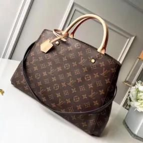 Montaigne Gm Monogram Canvas Top Handle Bag M41067 2019 Collection