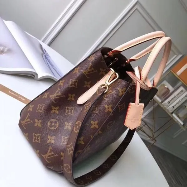 Montaigne Mm Monogram Canvas Top Handle Bag M41056 2019 Collection