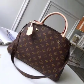 Montaigne Mm Monogram Canvas Top Handle Bag M41056 2019 Collection