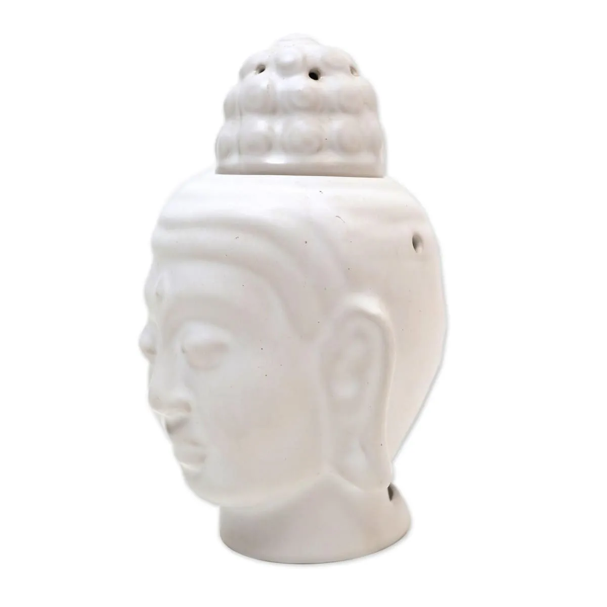 Novica Buddha Burner Ceramic Oil Warmer
